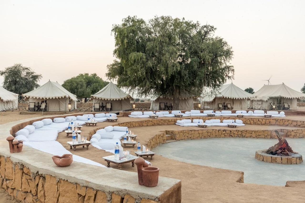 Golden Sandstone Hotel Desert Safari Camp Джайсалмер Екстер'єр фото