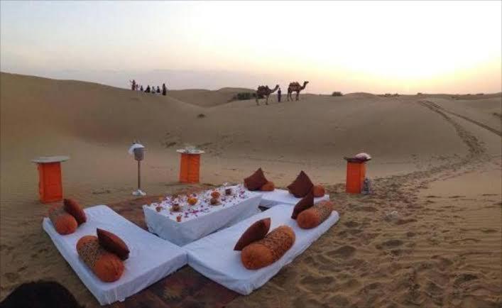 Golden Sandstone Hotel Desert Safari Camp Джайсалмер Екстер'єр фото