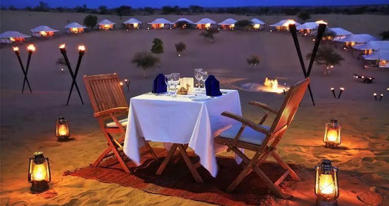 Golden Sandstone Hotel Desert Safari Camp Джайсалмер Екстер'єр фото